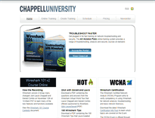 Tablet Screenshot of chappellu.com